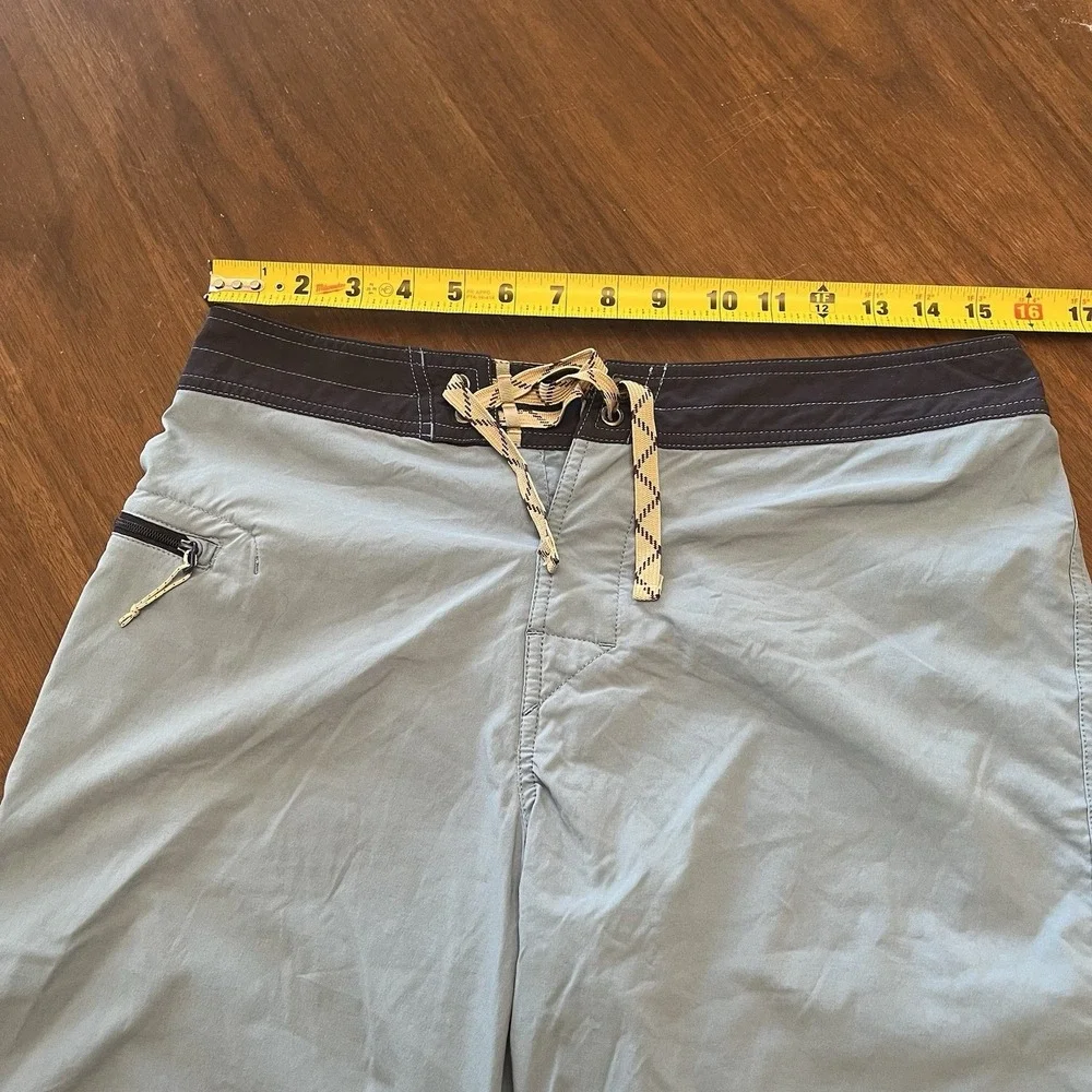Patagonia Shorts Mens 31 Blue Wavefarer Hybrid Walk Boardshorts Hiking